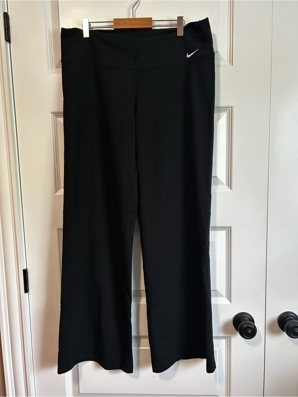 Nike Black Wide-Leg Yoga Pants